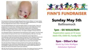 Longford fundraiser for Finn in Ballinamuck 