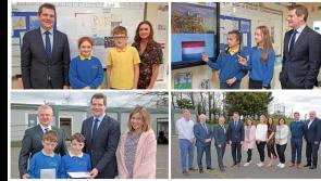 PICTURES | Minister highly impressed as Longford pupils showcase knowledge of European matters