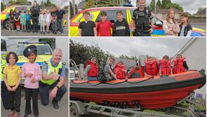 PICTURES: Dazzled by the Blue Lights! Longford pupils delighted to welcome emergency services to their school