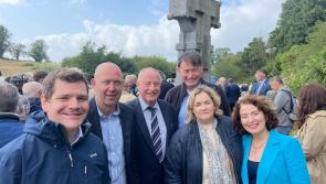Longford contingent at the B&eacute;al na Bl&aacute;th Commemoration Ceremony