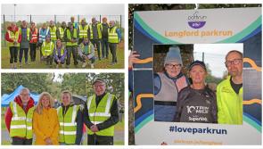 PICTURES | Dublin All-Ireland medal winner Michael Darragh Macauley receives warm welcome to Longford parkrun
