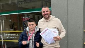 Longford region boxer Michael Nevin competing in Denmark 
