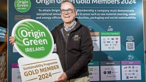 Longford's Lough Ree Distillery awarded Origin Green Gold membership 