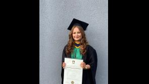 Longford sports enthusiast Teegan celebrates  graduation from TUS Athlone 