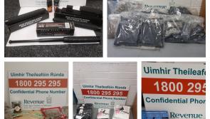 Revenue seize contraband worth €185,000 in Midlands and Dublin