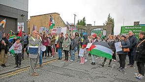 Longford shows solidarity to Palestine in march held on Sunday