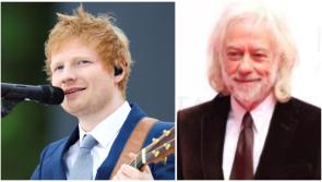 Bob Geldof hits back at Ed Sheeran over Band Aid 40 criticism