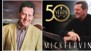 Longford country music legend Mick Flavin first started singing into a bucket!