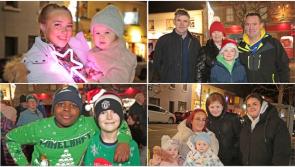 PICTURES | It's beginning to look a lot like Christmas! Big smiles in Edgeworthstown as Longford Lights up