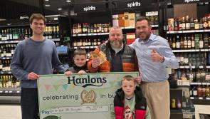 Hanlons celebrates their 20th year in business with €10,000 cash giveaway