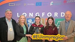 Ballymahon duo Robin Kearns and Emily Bolger crowned Longford Post Primary Tech Champions