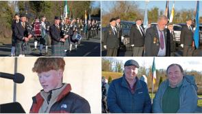 PICTURES | Large crowd gathers in North Longford for Clonfin Commemoration ceremony  