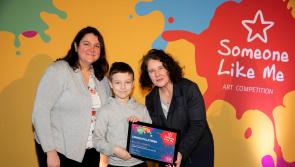 Longford pupil presented with prize at Someone Like Me art competition national awards ceremony