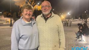 Longford man and his wife celebrating 40th wedding anniversary pay respect to Pope Francis in Rome 