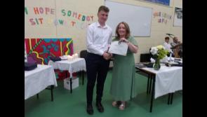 Congratulations: Fionn Crossan announced as Lanesboro Community College Leaving Cert student of the year