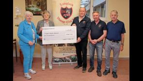 Kind gesture: Longford Vintage Club makes generous donation to Hospice Homecare