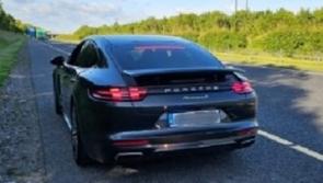 Gardai arrest Porsche driver caught at crazy speed on motorway in Midlands