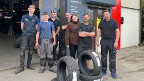 A sign of the times in Longford as McKeon Tyres celebrate First Stop anniversary
