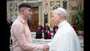Longford teacher meets Pope Leo XIV during a private audience in the Vatican 