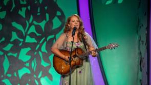 WATCH: Longford Rose of Tralee gets crowd going with Jumbo Breakfast Roll performance