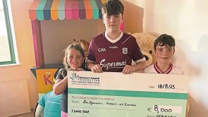 Longford's Ballymahon Friends of Crumlin give money for fundraiser in Dublin