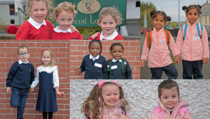 PICTURES | Tears & cheers as Longford kids begin educational journey on first day at school