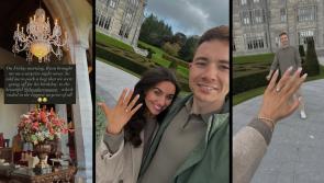 Engagement joy for Longford club footballer, Ryan Moffett, and girlfriend Hayley  Doherty 