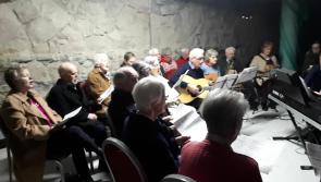 Watch: Visitors to Live Crib at St Mel's Cathedral, Longford enjoying 'O Christmas Tree' by the St Joseph's Choir