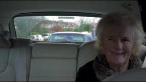 WATCH: Flying home for Christmas to Ireland West Airport to see her grandchildren!