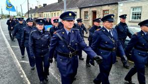 PICTURES | Longford Gardaí march to commemorate 100 years of An Garda Síochána