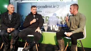 Watch: Irish rugby star Jamie Heaslip  has been talking at #Ploughing17