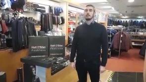 WATCH: Prominent Longford menswear store delighted to be back in business