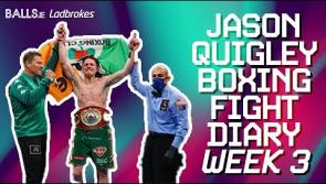 WATCH: Revealed - Irish boxer Jason Quigley's North America Boxing Organisation title belt got lost - and had to be replaced!