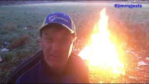 WATCH | Jimmy Jests jubilant as bonfires blaze for Longford heroes of 2020 !