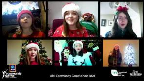 WATCH | Terrific Taylyn represents Longford in Aldi Community Games virtual Christmas choir
