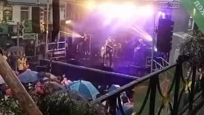 WATCH | Singing in the rain in thronged Longford as Nathan Carter rocks Summer Festival 