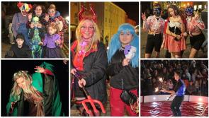 PICTURES | Magical atmosphere in Longford for spectacular fire and shadows Halloween procession 
