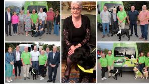 PICTURES | Longford presentation of Breege's Bus to Irish Guide Dogs for the Blind honours memory of late Breege O'Neill