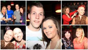 Down Memory Lane | Killoe sisters shave hair off in 2014 Longford charity event for LauraLynn and St James’s Hospital