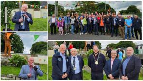 PICTURES | Eye catching sculpture unveiled in Ballymahon