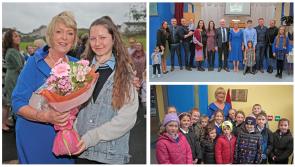 PICTURES | Longford school bids emotional farewell to ‘extraordinary’ long-serving principal