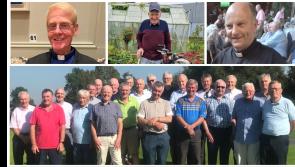 Old friends gather at Longford Golf Club to reminisce about times past at old Moyne Latin School
