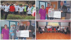 PICTURES | Longford Operation Transformation event raises €52,000 for families of two Kiernan Steel employees battling illness 