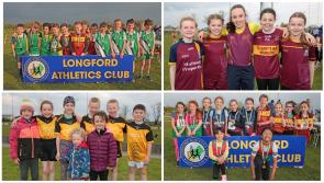 PICTURES | 550 youngsters take part in 9th Longford Primary Schools Relay as Newtownforbes capture Ray Flynn Trophy
