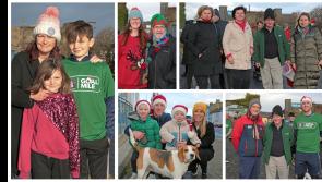 PICTURES | Longford community shows solidarity with Ukraine while taking part in Christmas Day GOAL Mile
