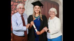 Grandparents pride as Emily graduates with flying colours 