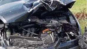Motorist has lucky escape after tyre comes off truck and hits car
