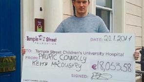 Longford man raises €18,000 for children's hospital
