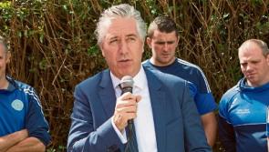 FAI CEO John Delaney in Ballymahon visit