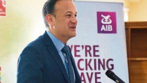 Varadkar laughs off 'beef or salmon' jibes during Longford visit